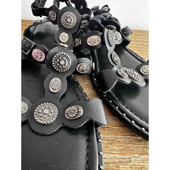 Schutz ALETTA LEATHER SANDAL size 11B New comfy flats for any occasion - Picture 10 of 16